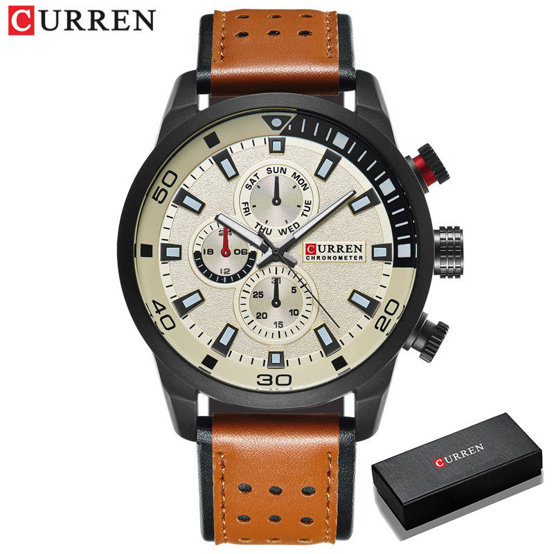 Luxury Watch Maker - 2017 CURREN Gaya Watch Pria Mewah