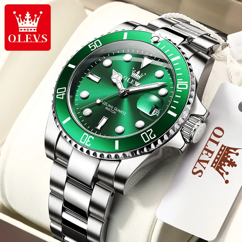 Luxury Watch Maker - OLEVS Jam Tangan Kuarsa Asli untuk
