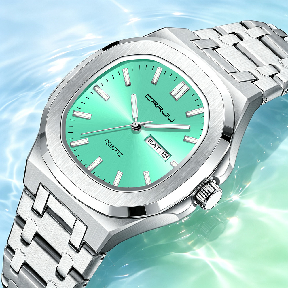 Luxury Watch Top 10 - CRRJU 5039 Jam Tangan Pria Merk