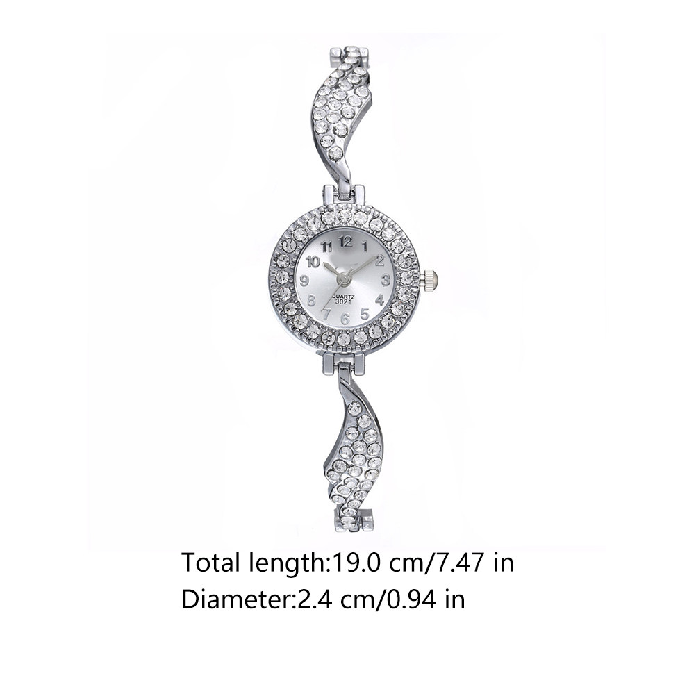 1 buah Jam Tangan Kuarsa denga - Luxury Watch Gift For Her ulasan dan harga
