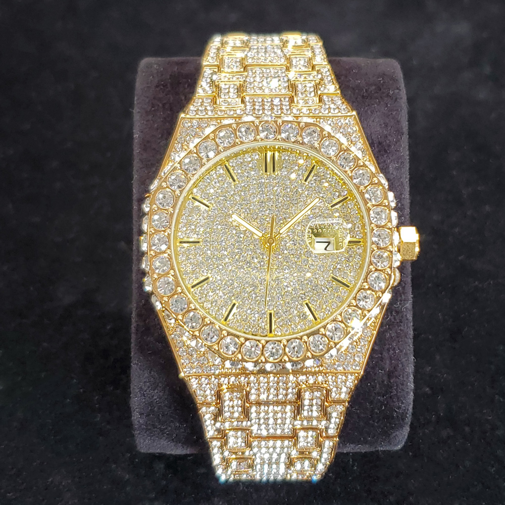 Jam Tangan Mewah Berlian Emas  - Luxury Watch Iceberg ulasan dan harga