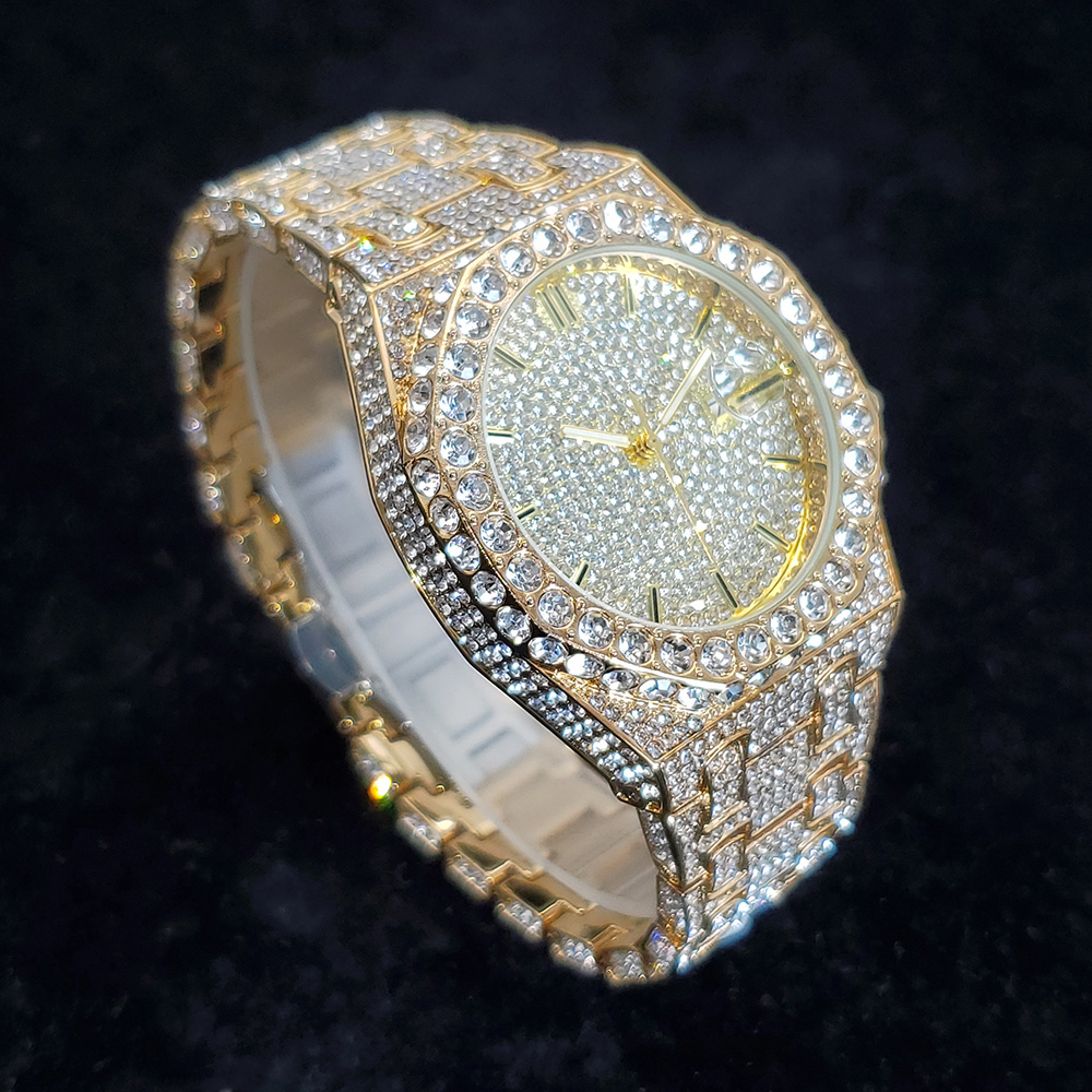 Jam Tangan Mewah Berlian Emas  - Luxury Watch Iceberg ulasan dan harga