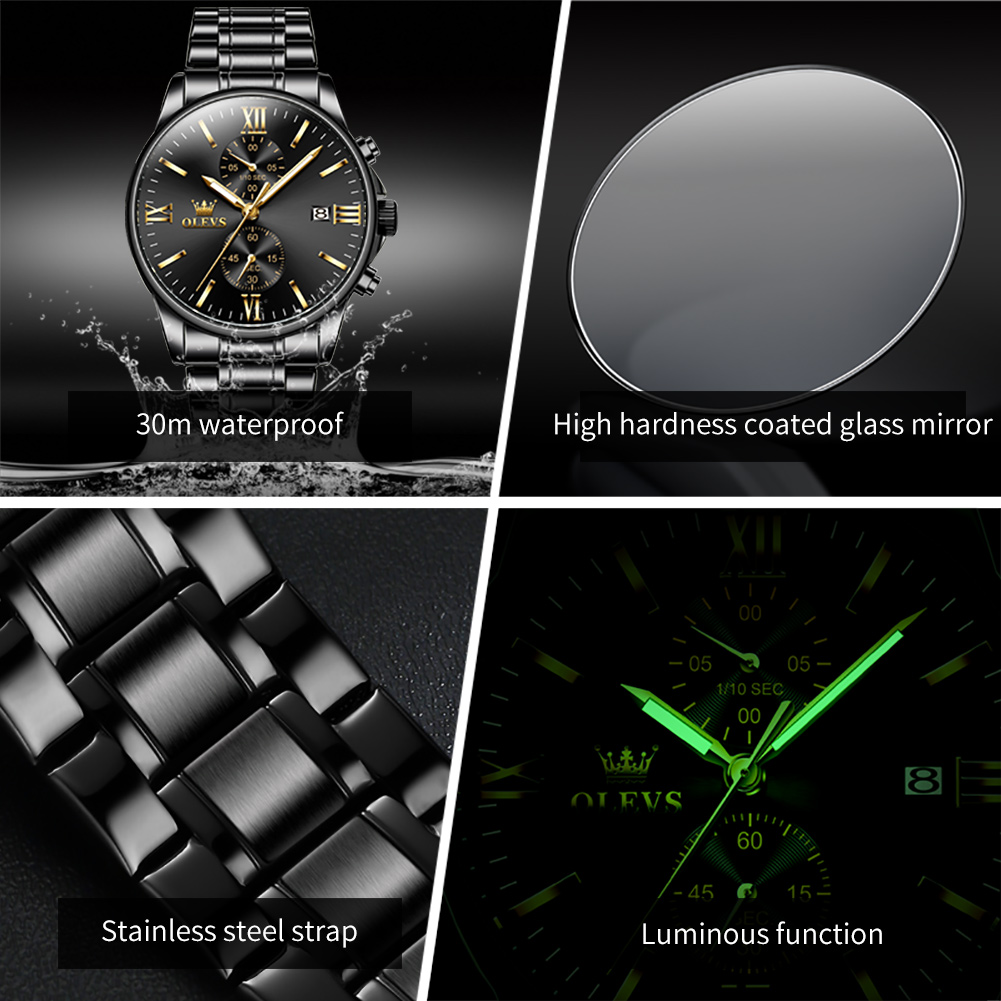 OLEVS 2886 jam tangan kuarsa u - Luxury Watch Investment ulasan dan harga