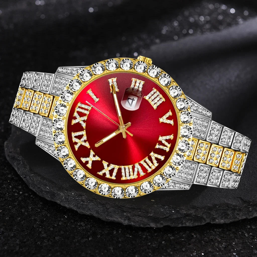 Iced Out jam tangan penuh berl - Luxury Watch Iceberg ulasan dan harga