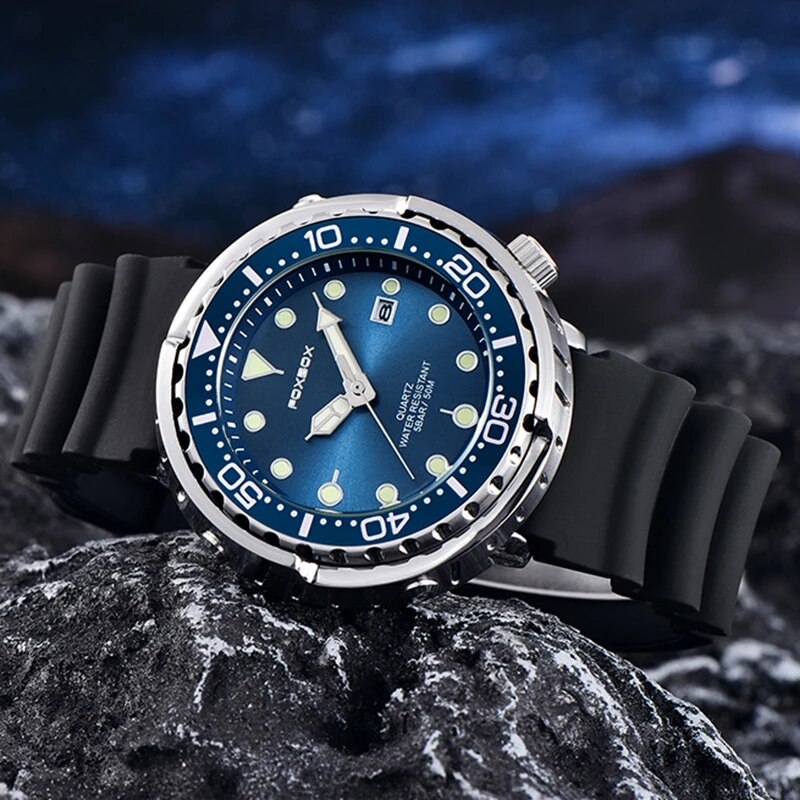 Jam tangan kuarsa kasual pria, - Luxury Watch Maker ulasan dan harga