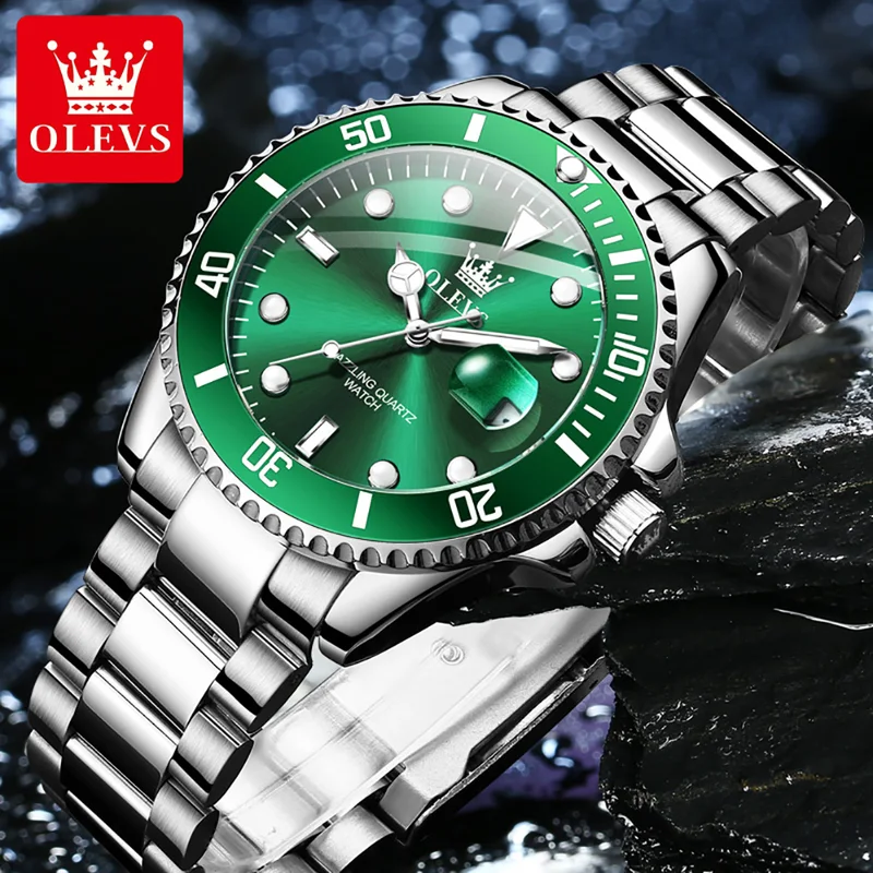 OLEVS Jam Tangan Kuarsa Asli u - Luxury Watch Maker ulasan dan harga