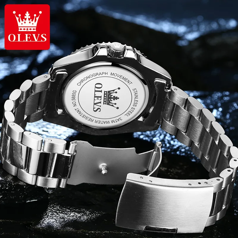 OLEVS Jam Tangan Kuarsa Asli u - Luxury Watch Maker ulasan dan harga