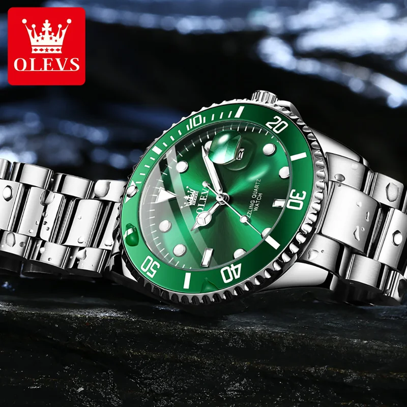 OLEVS Jam Tangan Kuarsa Asli u - Luxury Watch Maker ulasan dan harga
