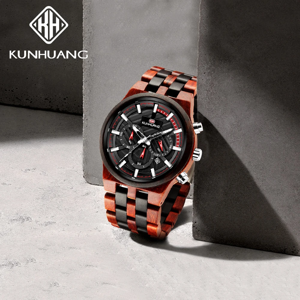 Jam Tangan Pria Kayu Mewah Ret - Luxury Watch Top 10 ulasan dan harga