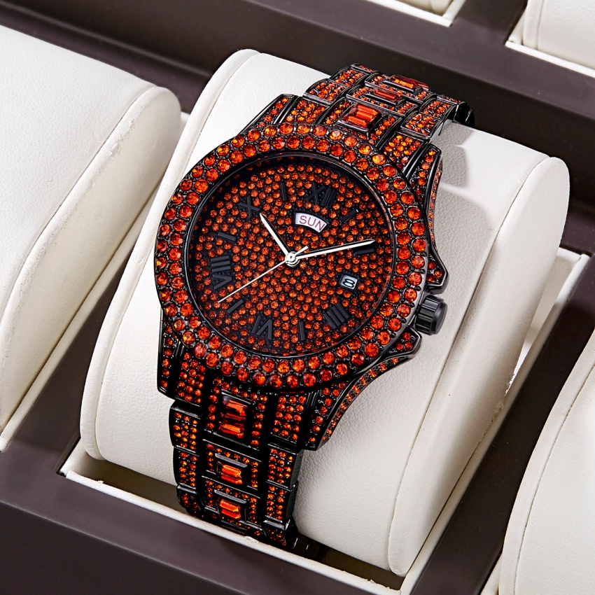 Jam Tangan Pria Mewah Hip Hop  - Luxury Watch Iceberg ulasan dan harga