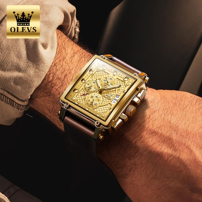 Jam Tangan Pria Merek OLEVS Ta - Luxury Watch Investment ulasan dan harga