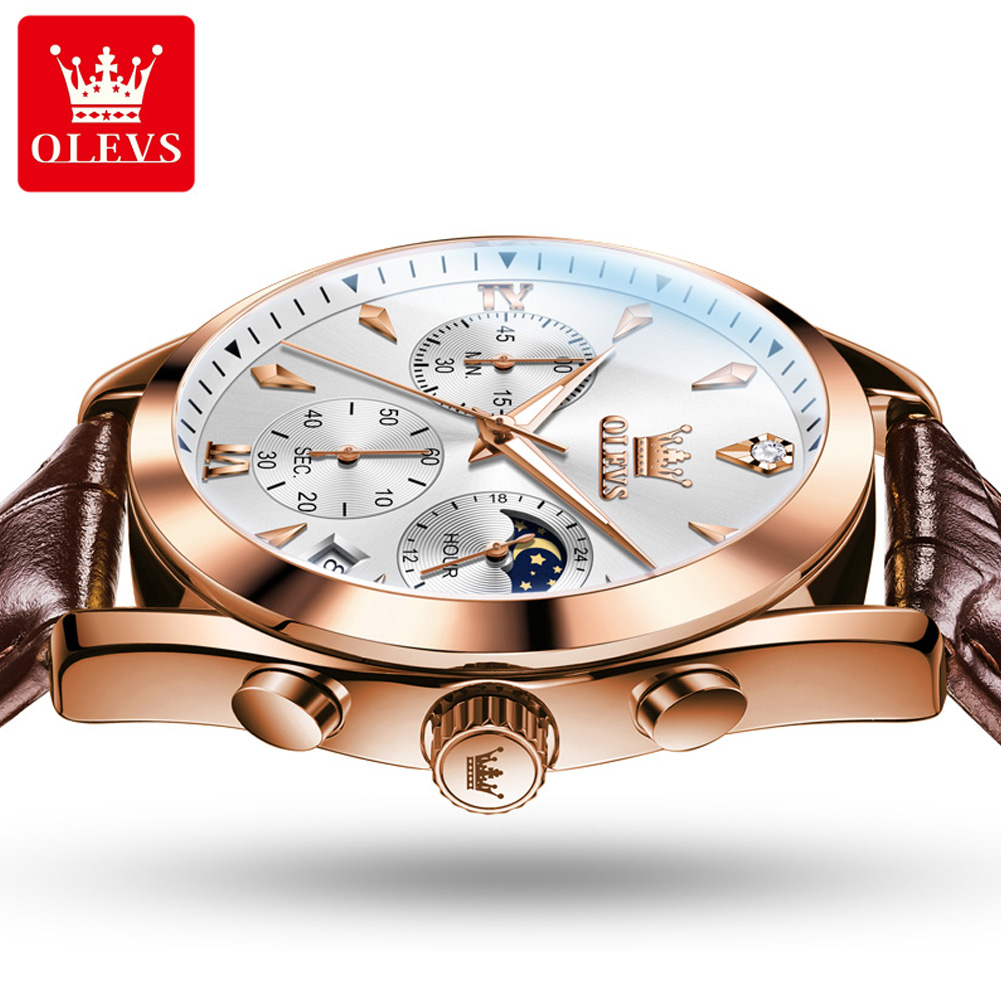 OLEVS jam tangan Quartz pria,  - Luxury Watch Maker ulasan dan harga