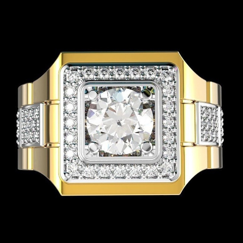 Cincin kristal batu kelahiran  - Luxury Watch Iceberg ulasan dan harga